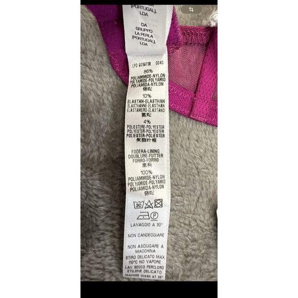 NWT La Perla Hot Pink Lace Bralette - Size 32B - Picture 9 of 9